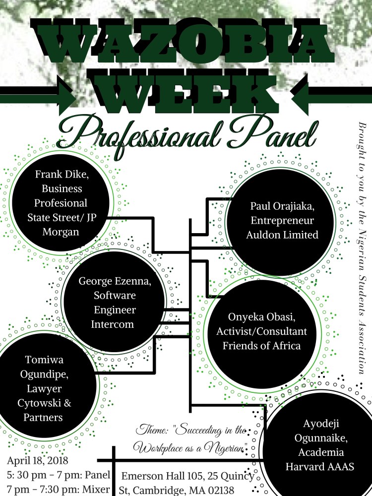 smalll Wazobia Week Professional Panel